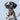 Dalmatian with red leather collar