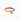 Cat collar with gold buckle and tag on a white background