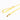 Yellow dog leash with gold clasp on a white background