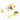 Yellow dog  harness, leash, and pouch set on a white background